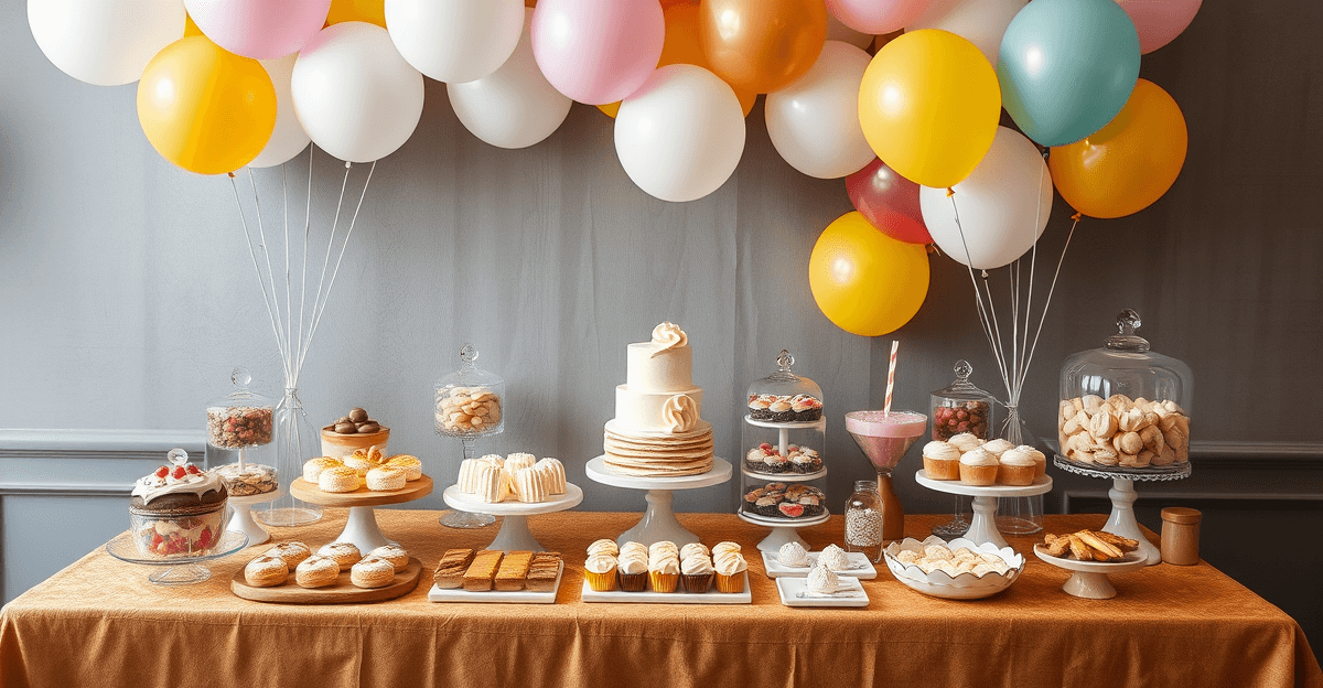 Dessert Table Ideas for Singapore Parties: Traditional Meets Modern