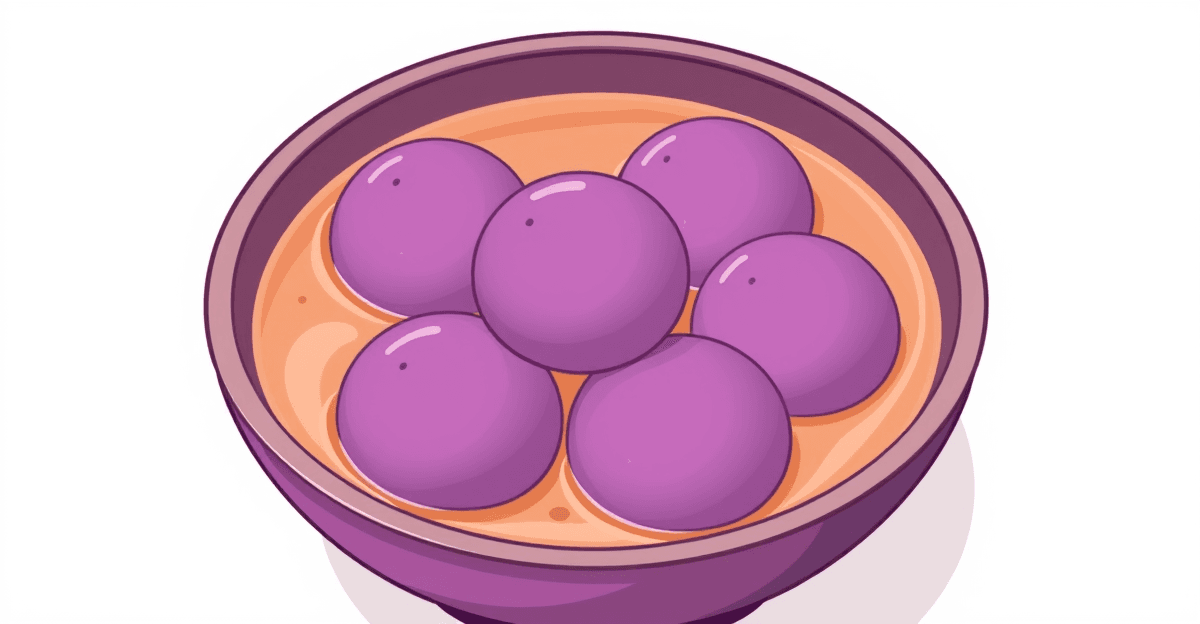 Purple Sweet Potato Balls Recipe: A Colourful Singapore Twist