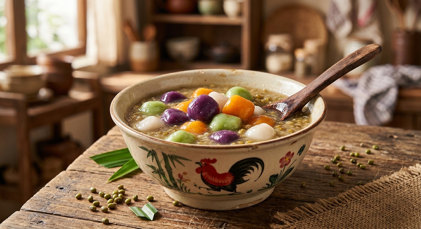 Image Ah Ma QQ Bowl — Handmade Sweet Potato Balls in Hougang